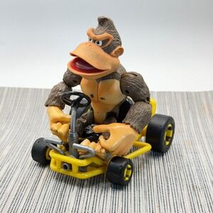 Vintage 1999 Toy Biz Mario Kart 64 Donkey Kong Action Figure Nintendo 64  Yellow
